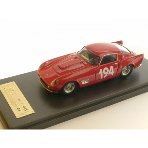 Ferrari 250 GT TDF #194 Pontedecimo – Giovi 1958 Giovanni Ghersi  0931GT - Standard Built 1:43